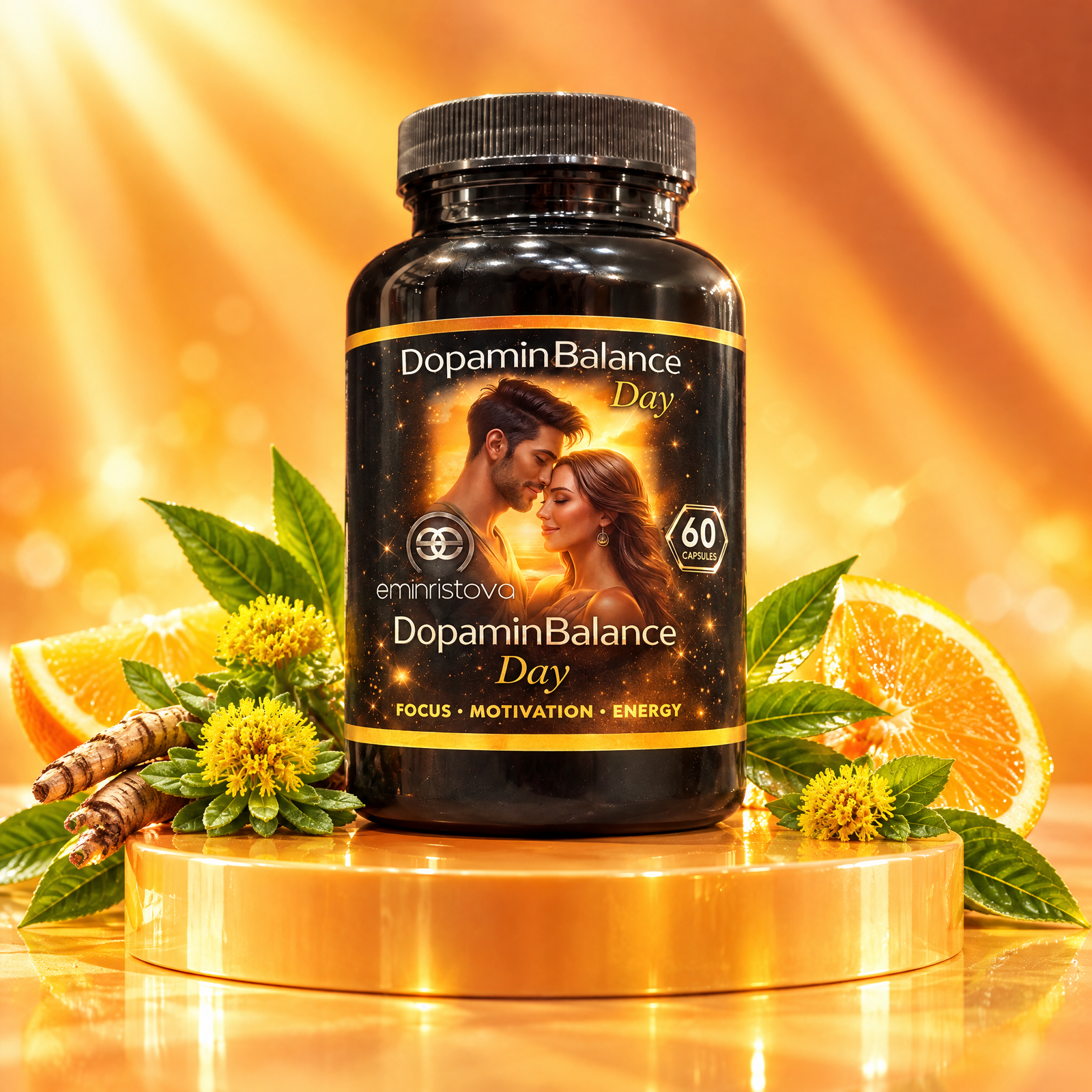 Dopamine Balance – Ден: сутрешен комплекс с L-тирозин и родиола