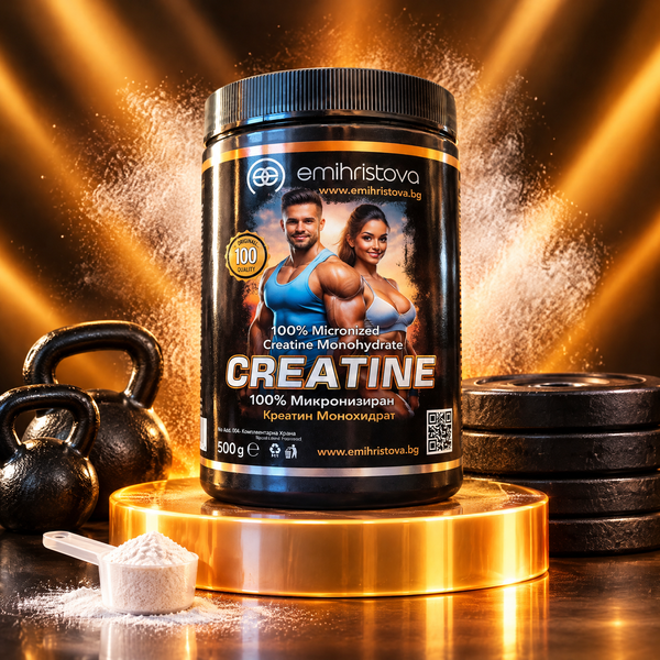 Creatine Monohydrate – микронизиран креатин 500 г